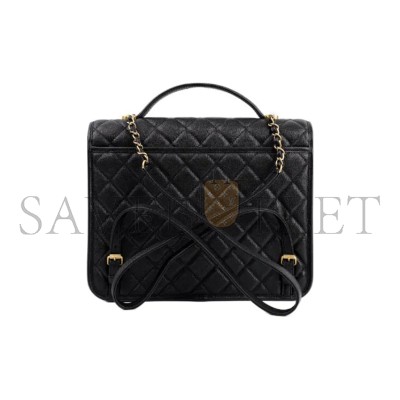 CHANEL MASTER 22K GRAINED CALFSKIN BACKPACK AS3662 (31*31*9cm)